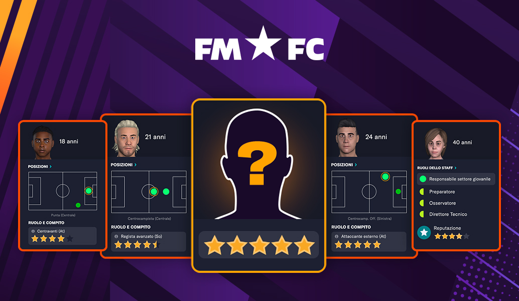 Diventa un newgen in Football Manager 2024 con FMFC