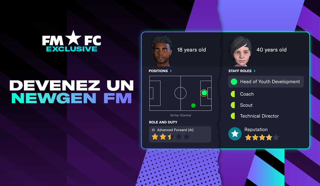 Devenez un joueur "Newgen" dans FM23 avec le FMFC