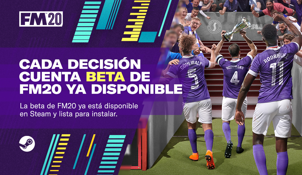 BETA DE FOOTBALL MANAGER 2020 YA DISPONIBLE