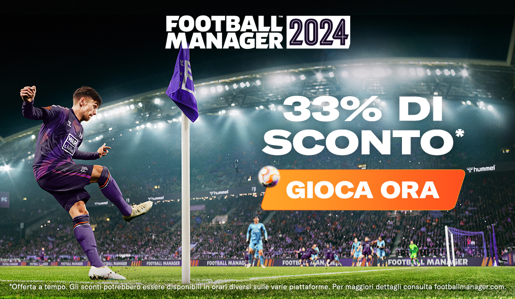 Risparmia il 33% su Football Manager 2024 