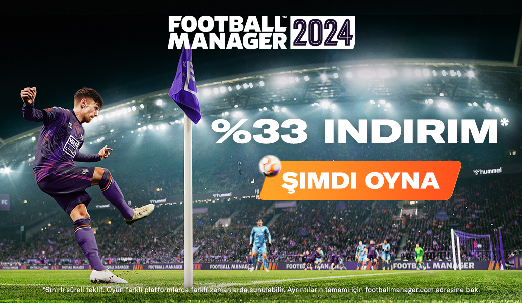 Football Manager 2024'te %33 İndirimle Gol At 