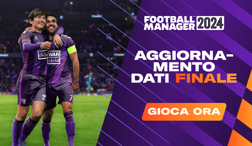 L'aggiornamento dati finale di Football Manager 2024 è disponibile