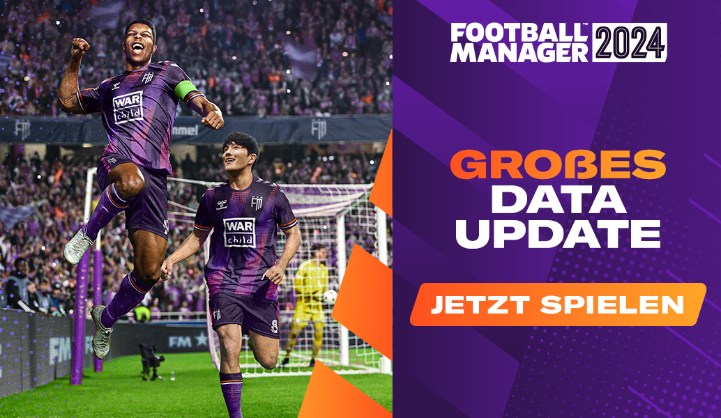 Großes Datenupdate für Football Manager 2024 jetzt verfügbar