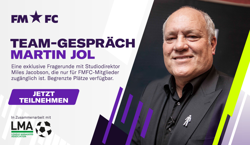 Live Q&A mit Martin Jol – FMFC-exklusiv