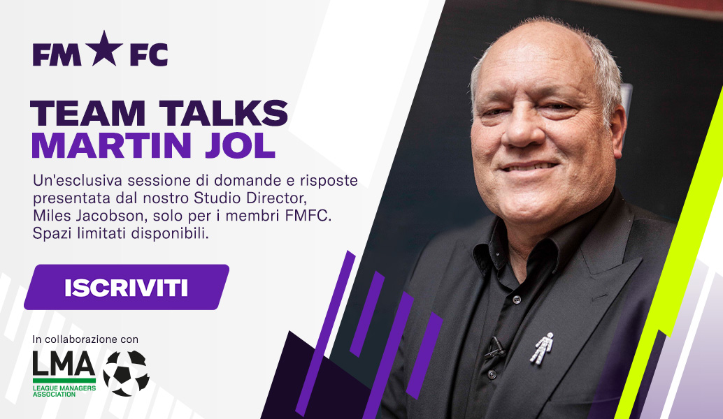 Q&A in diretta con Martin Jol – Esclusiva FMFC