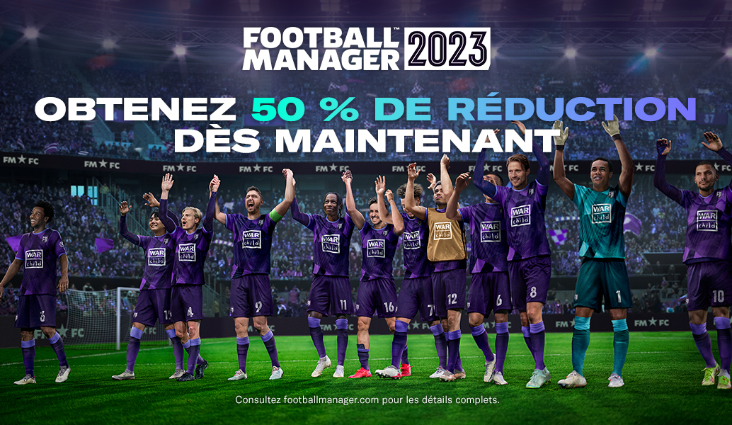 Économisez 50 % sur Football Manager 2023 sur toutes les plateformes