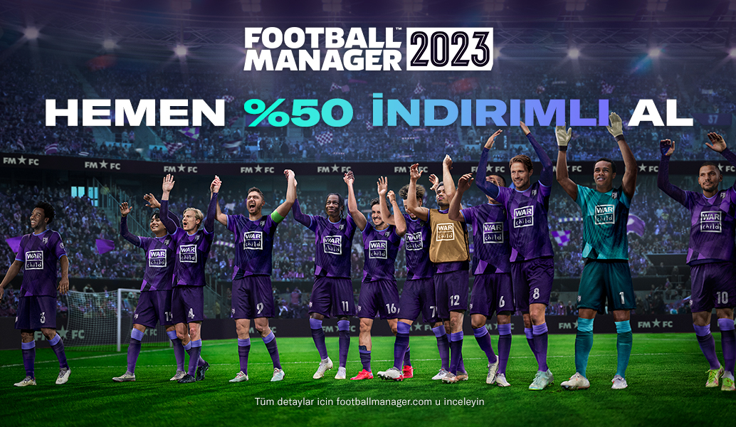 Tüm platformlarda Football Manager 2023'ü %50 indirimli alın