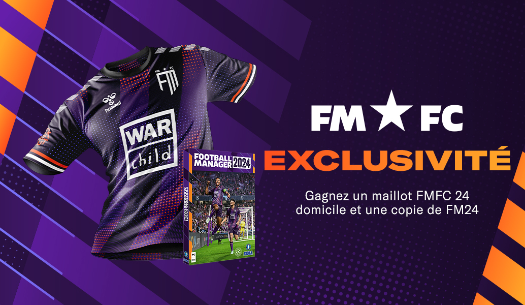 Gagnez un maillot FMFC et une copie de FM24