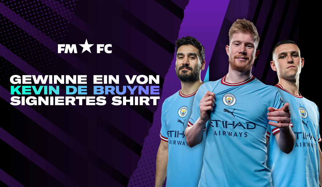 Gewinne ein unterschriebenes De Bruyne-Trikot mit FMFC