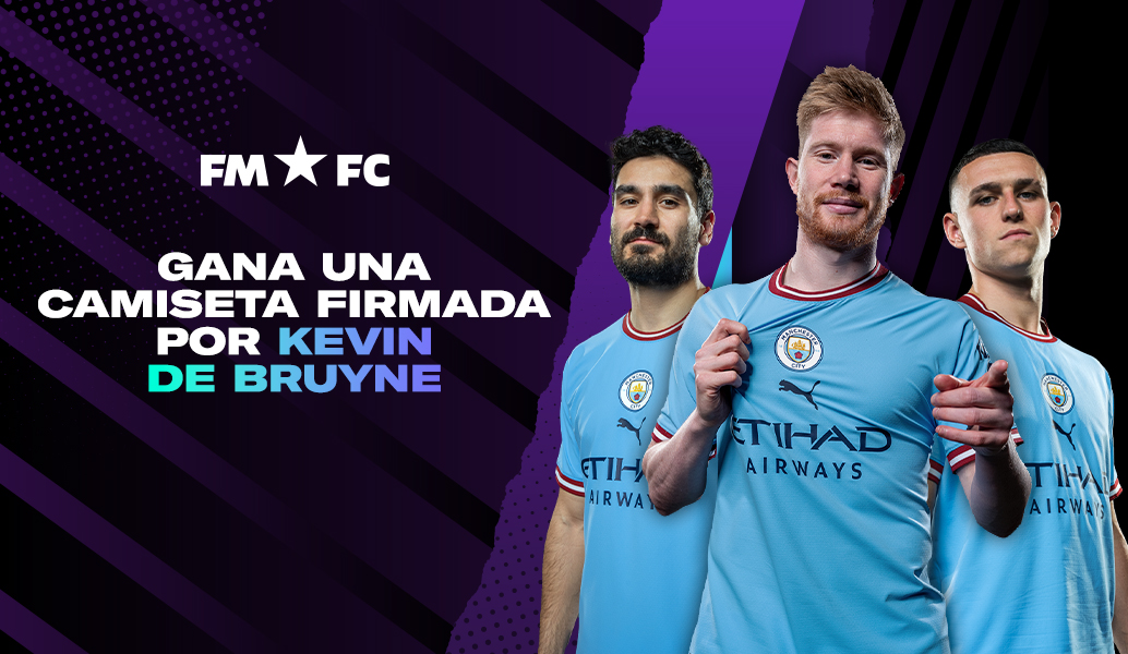 Ganad una camiseta firmada de De Bruyne con FMFC