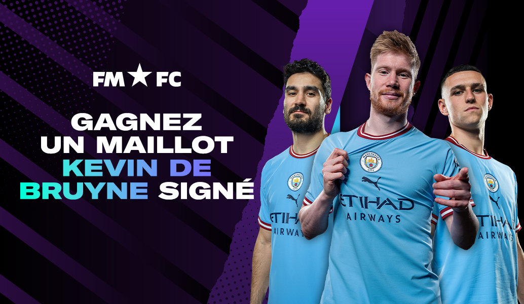 Gagnez un maillot dédicacé de De Bruyne avec le FMFC