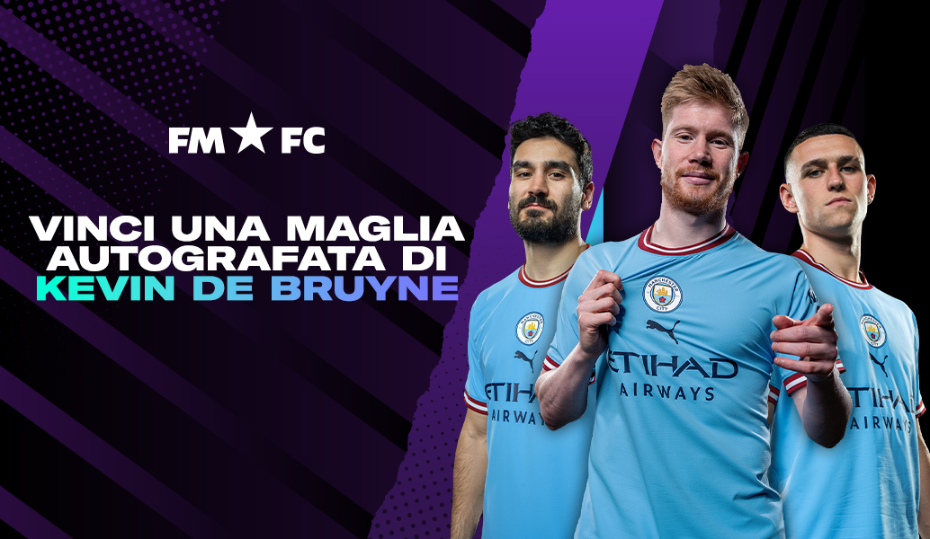 Vinci la maglia autografata di De Bruyne con FMFC