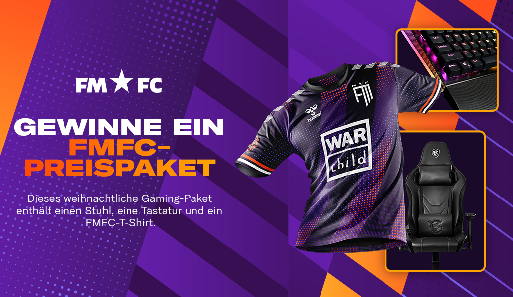 Gewinne mit FMFC zwei Gaming-Tech-Pakete
