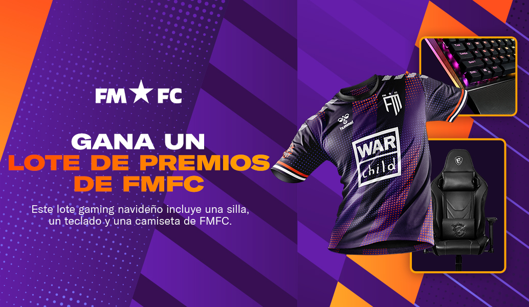 Gana dos lotes de periféricos gaming con FMFC