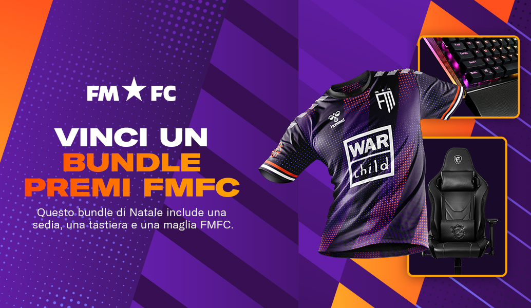 Vinci due bundle tech da gioco con FMFC