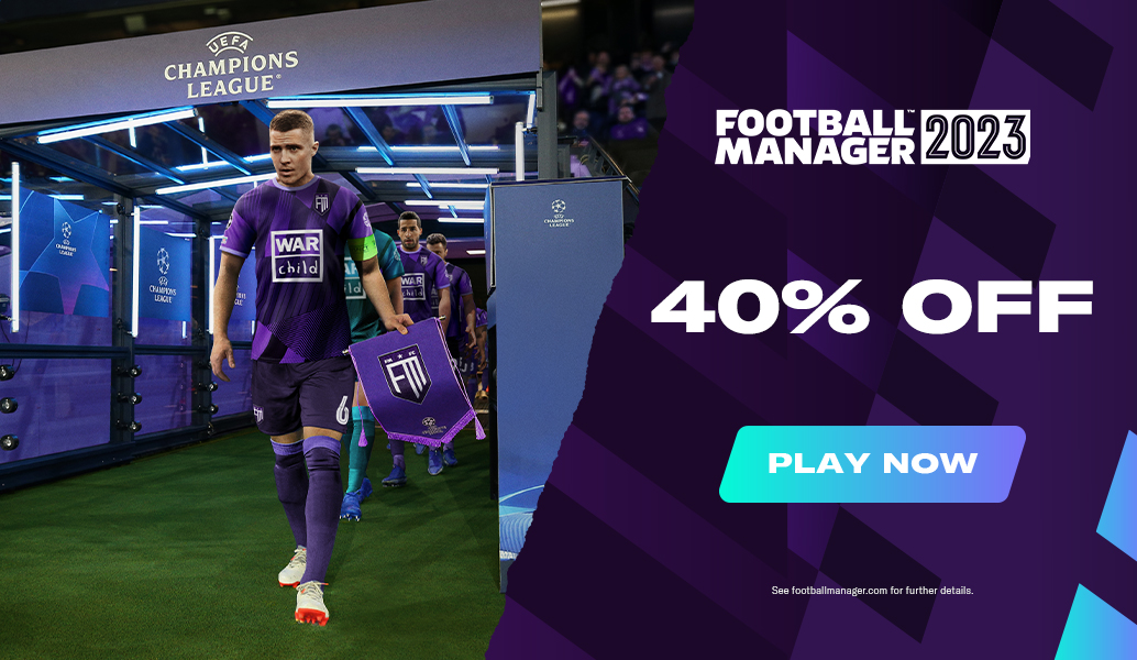 Football Manager 2023 Now 40% Off