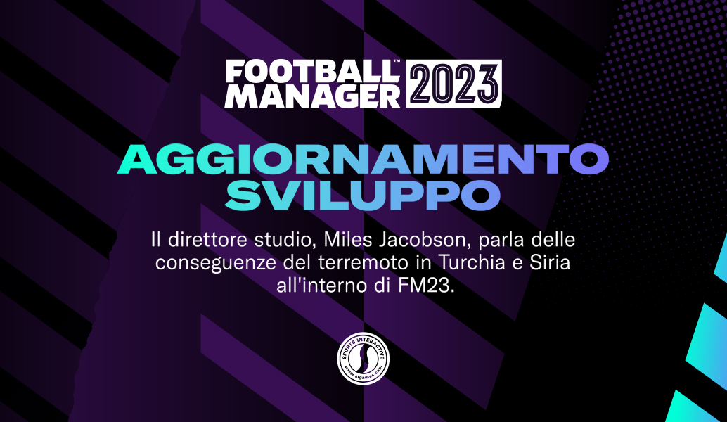 Aggiornamento Sviluppo – FM23