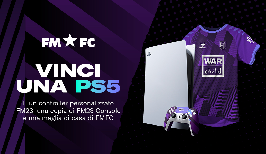 Vinci un bundle PS5 con FMFC
