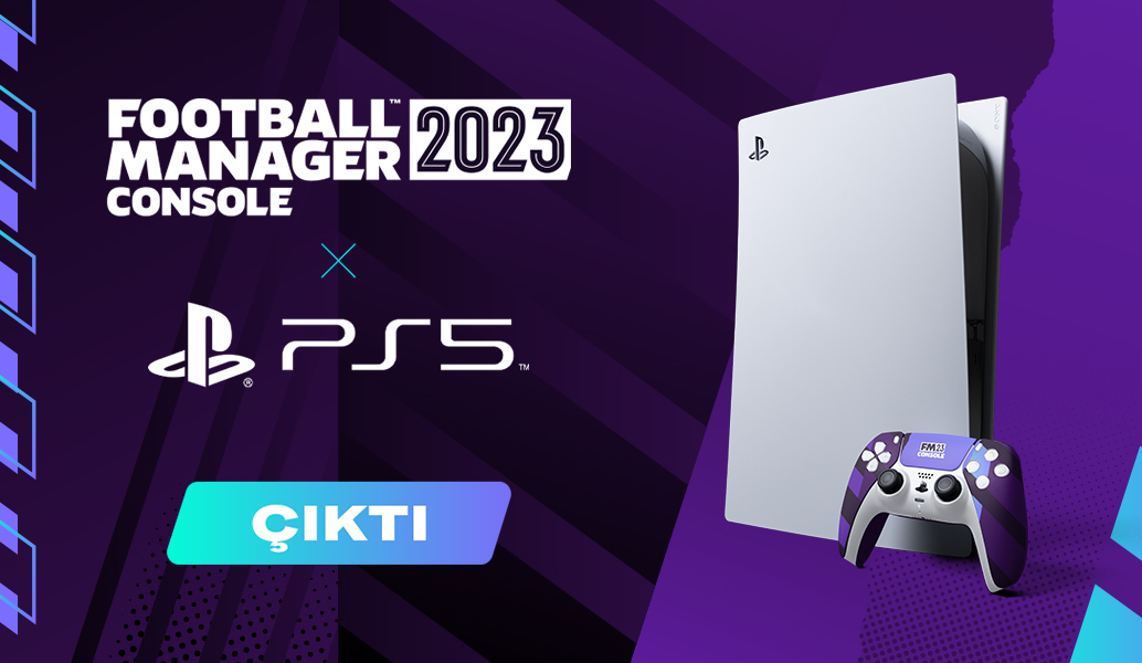 FM23 Console, şimdi PlayStation 5 için çıktı