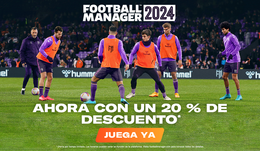 Llévate ya un 20 % de descuento en Football Manager 2024