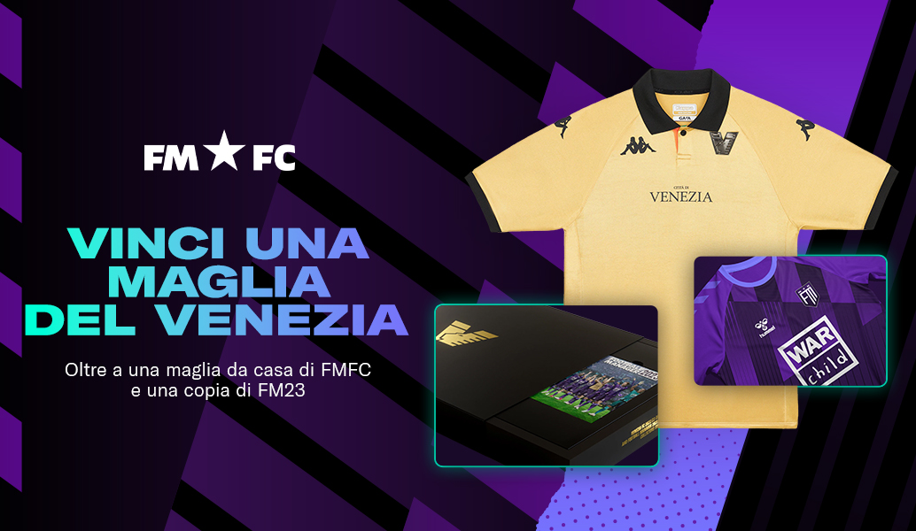 Vinci una maglia del Venezia con FMFC