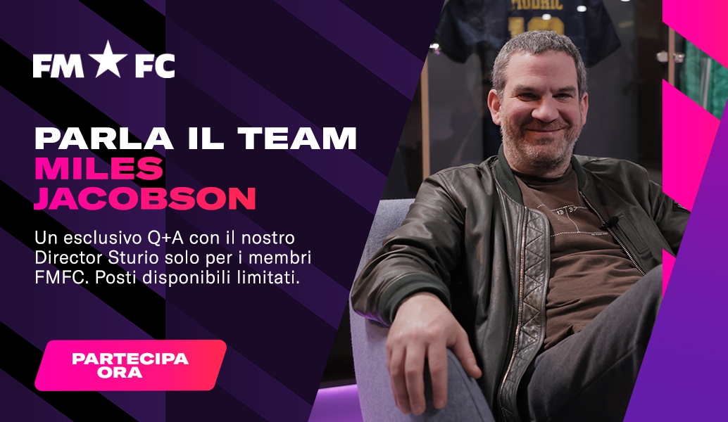 Domande live con Miles Jacobson - Esclusiva FMFC