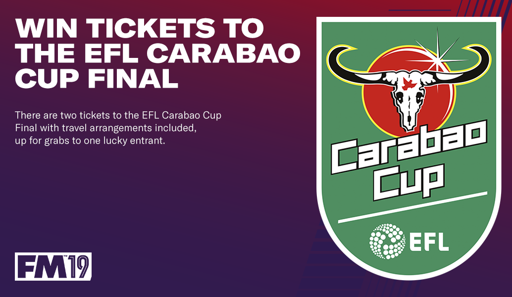 WIN Tickets to the EFL Carabao Cup Final!
