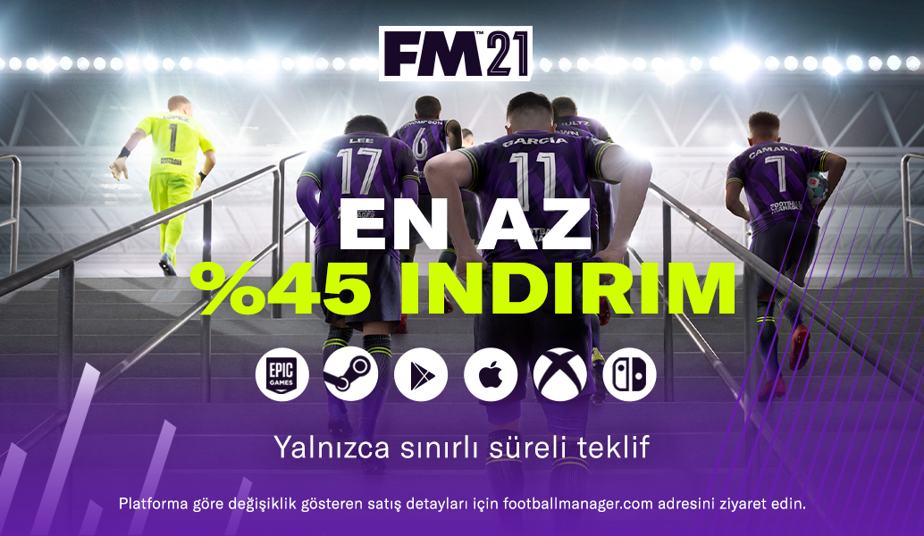 Tüm platformlarda en az %45 FM21 indirimi