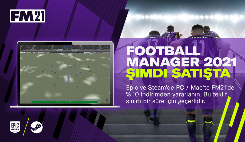 Football Manager 2021 – ŞİMDİ İNDİRİMLİ