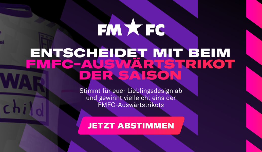 Entscheidet mit beim FMFC-Auswärtstrikot der Saison