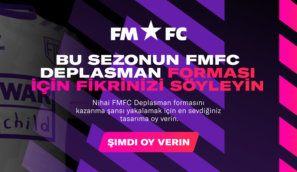 Bu sezonun FMFC Deplasman Forması için fikrinizi söyleyin