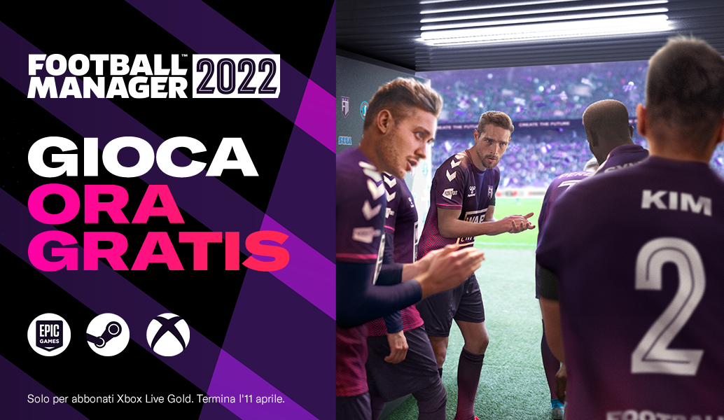 Football Manager 2022: Gioca gratis, ora