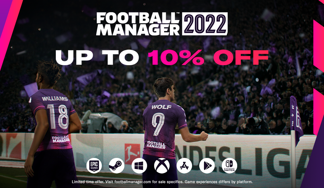 Football Manager 2022 – 지금 10% 할인