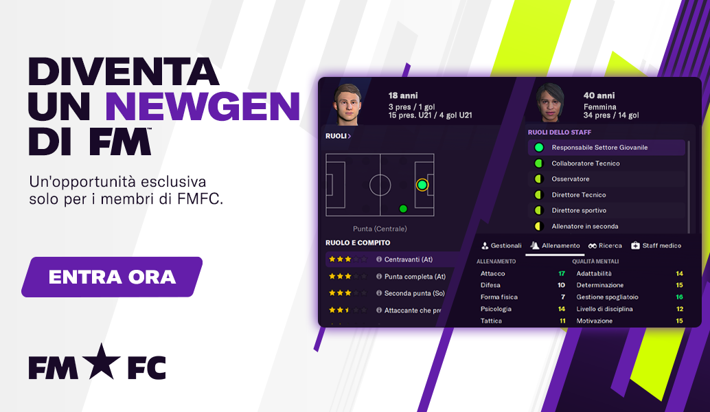 Diventa un newgen con FMFC