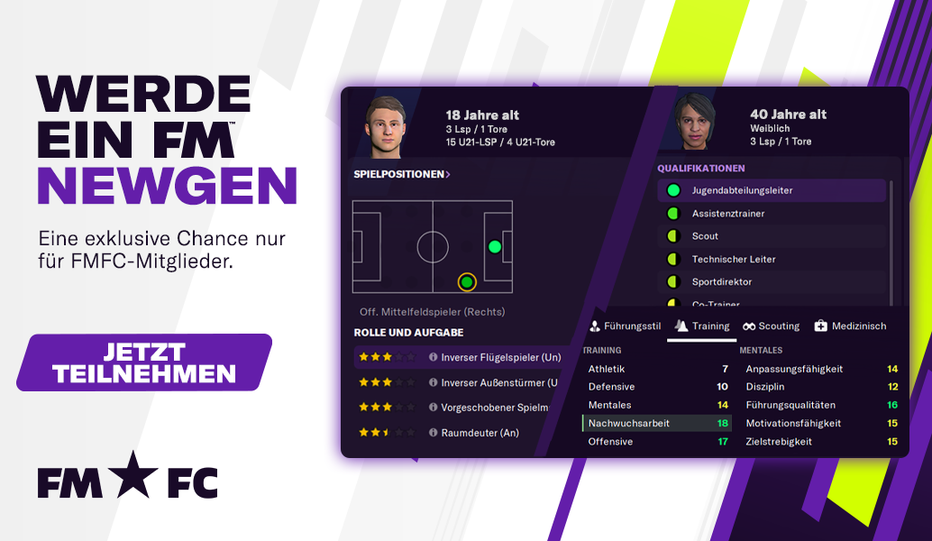 Werde zum Newgen mit FMFC