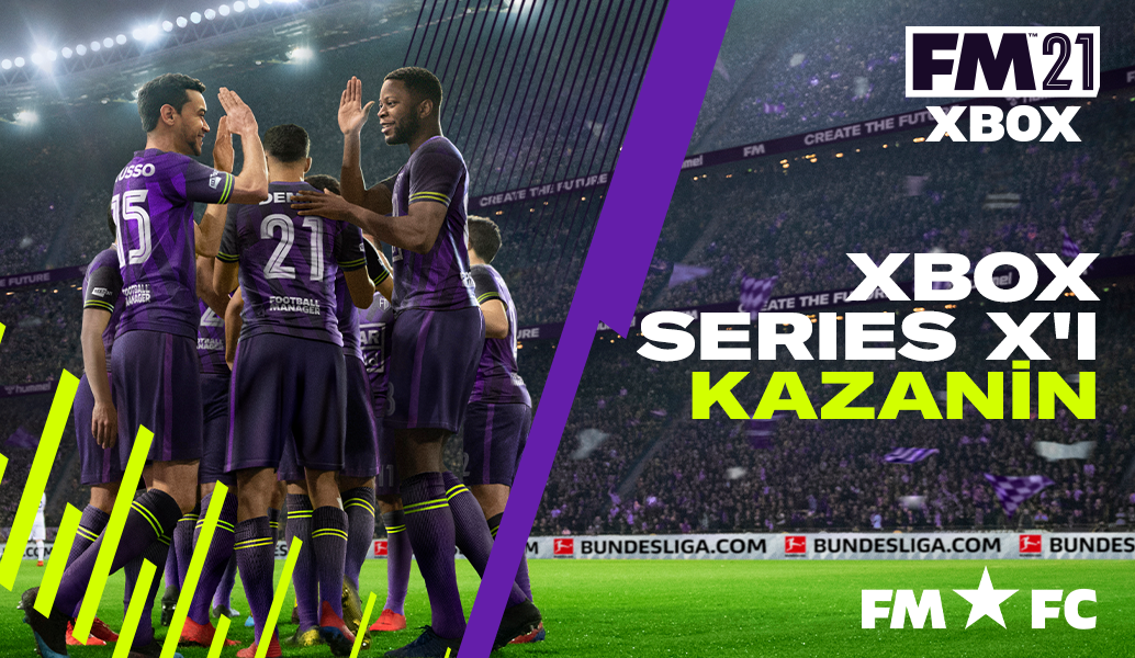 Football Manager 2021 ile bir Xbox Series X kazanın