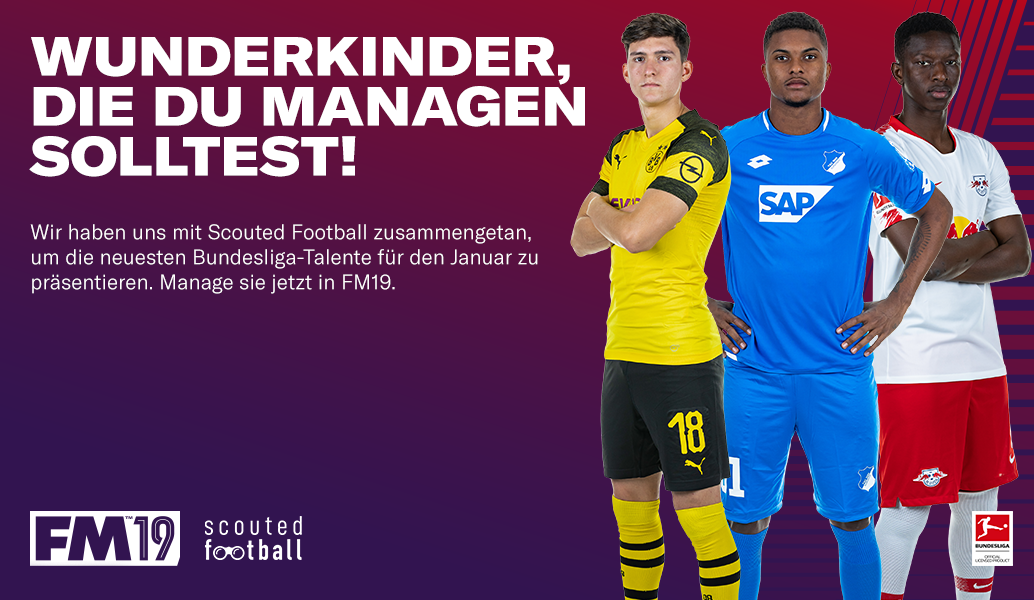 Die besten Talente, die man nach dem FM19 Winter-Update managen sollte.