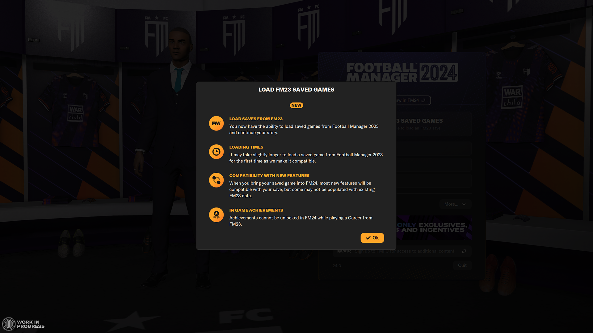 Load New Save Game