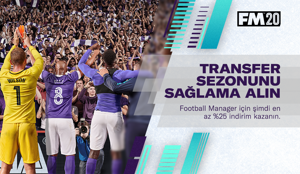 Football Manager 2020 en az % 25 indirimli
